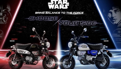 Honda Monkey Star Wars: scegliete il vostro lato della forza