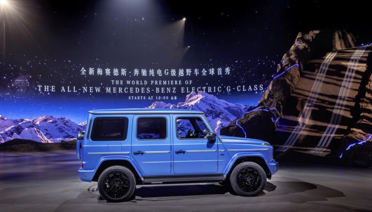 Mercedes Classe G elettrico: caratteristiche, design, abitacolo, motori, autonomia e prezzi - Foto 106 di 120