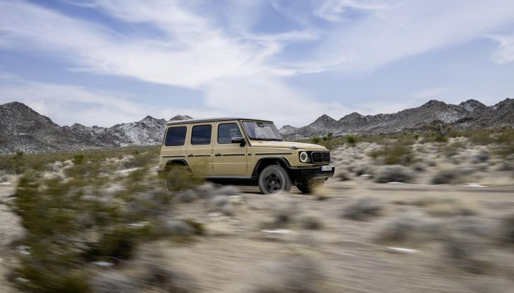 Mercedes Classe G elettrico: caratteristiche, design, abitacolo, motori, autonomia e prezzi - Foto 34 di 120