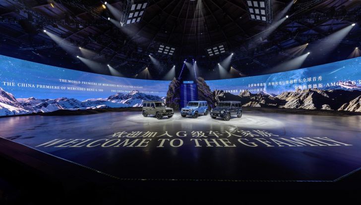 Mercedes Classe G elettrico: caratteristiche, design, abitacolo, motori, autonomia e prezzi - Foto 103 di 120