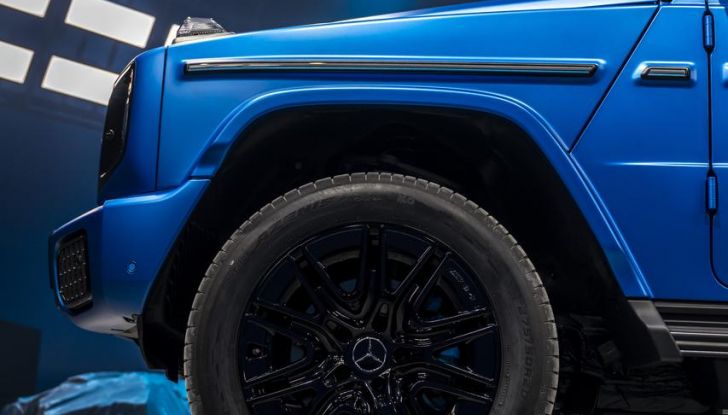Mercedes Classe G elettrico: caratteristiche, design, abitacolo, motori, autonomia e prezzi - Foto 85 di 120