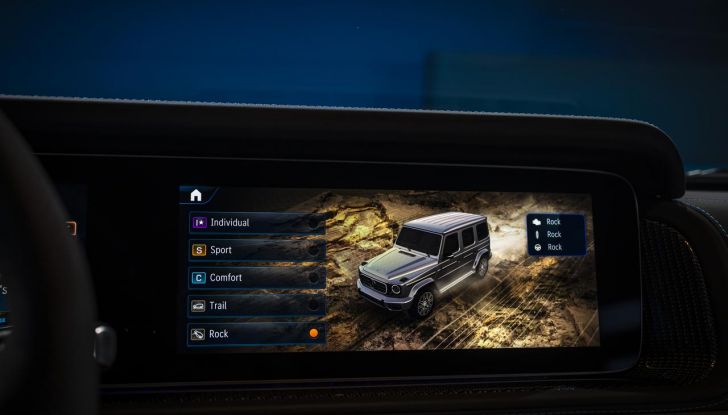 Mercedes Classe G elettrico: caratteristiche, design, abitacolo, motori, autonomia e prezzi - Foto 94 di 120