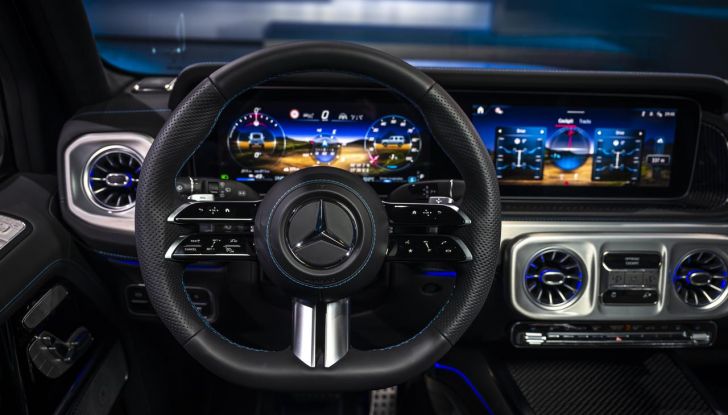 Mercedes Classe G elettrico: caratteristiche, design, abitacolo, motori, autonomia e prezzi - Foto 89 di 120