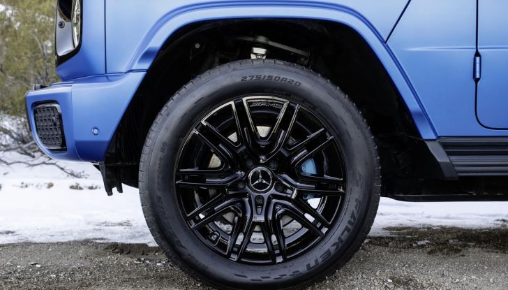 Mercedes Classe G elettrico: caratteristiche, design, abitacolo, motori, autonomia e prezzi - Foto 16 di 120
