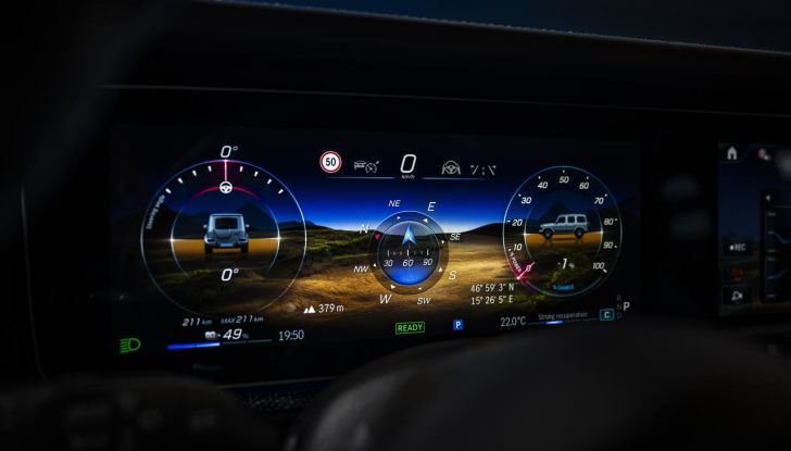 Mercedes Classe G elettrico: caratteristiche, design, abitacolo, motori, autonomia e prezzi - Foto 91 di 120