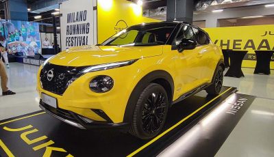 Nissan Juke 2024 in anteprima al MiCO per il Milano Running Festival