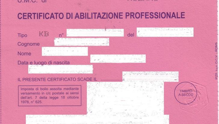 Patente KB per NCC: guida ai requisiti, procedura ed esami - Foto 2 di 11