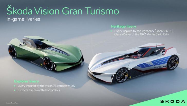 Skoda Vision debutta su Gran Turismo - Foto 7 di 9