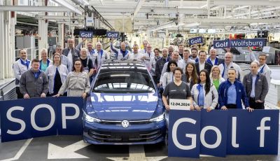 Volkswagen Golf 2025: partita la produzione in serie