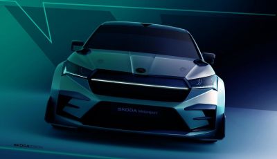 Skoda Enyaq RS Race: primi bozzetti del nuovo concept sportivo