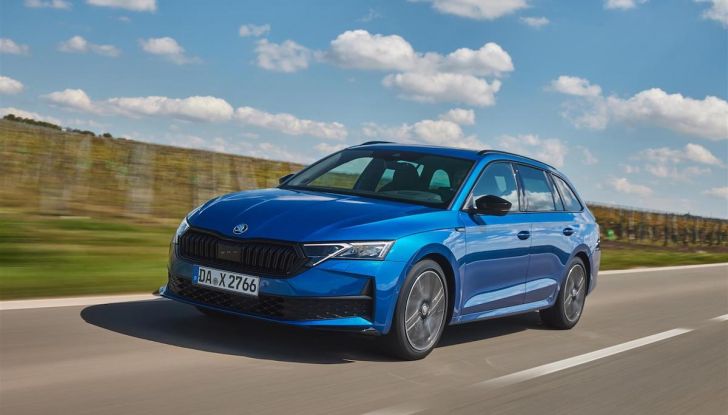 Skoda Octavia Wagon 2024 bagagliaio, motori, dimensioni e prezzi - Foto 12 di 12
