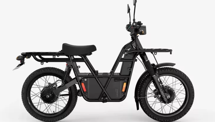 Ubco: caratteristiche tecniche e prezzo della moto elettrica senza limiti - Foto 5 di 8