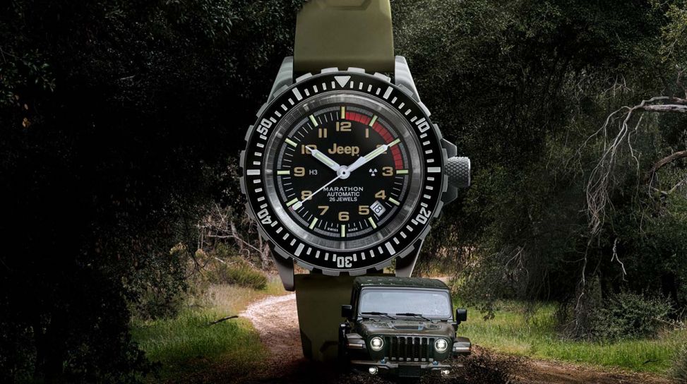 Jeep x Marathon, la nuova collezione di orologi firmata Jeep e Marathon Watch