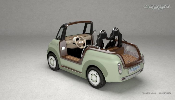 Fiat Topolino versione spiaggina di Castagna Milano - Foto 4 di 14
