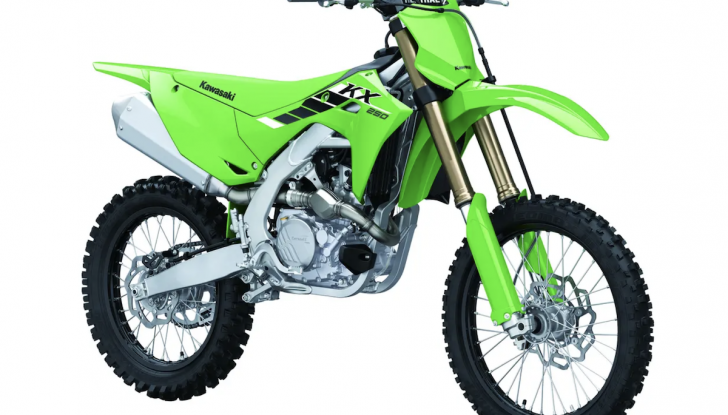 Nuova Kawasaki KX250 caratteristiche tecniche e meccaniche - Foto 2 di 3