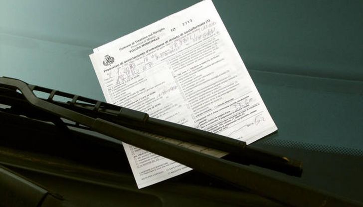 Multa per eccesso di velocità