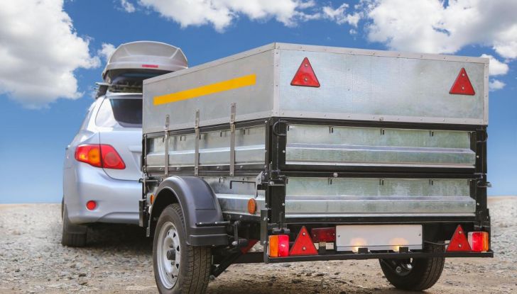 Patente BE per rimorchio