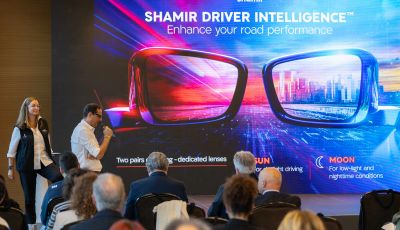 Visione in auto di giorno e di notte: ecco le lenti Shamir Driver Intelligence