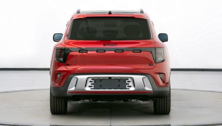 Smart #5: primi dettagli e immagini della versione di produzione - Foto 5 di 12