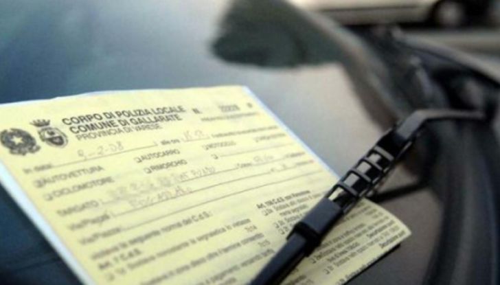 Multe divieto di sosta