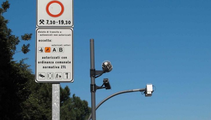 Multe zona traffico limitato