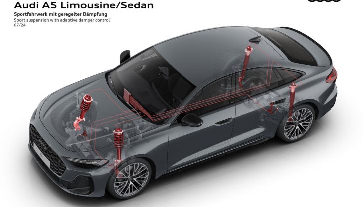 Nuova Audi A5: al via le prevendite in Italia da 50.150 euro - Foto 3 di 119