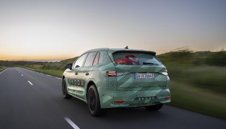 Skoda Elroq: nuove informazioni sul C-SUV 100% elettrico - Foto 3 di 18