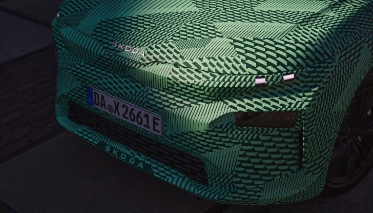 Skoda Elroq: nuove informazioni sul C-SUV 100% elettrico - Foto 12 di 18