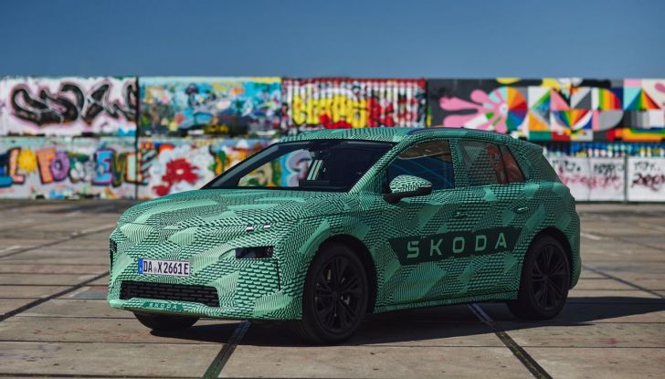 Skoda Elroq: nuove informazioni sul C-SUV 100% elettrico - Foto 10 di 18