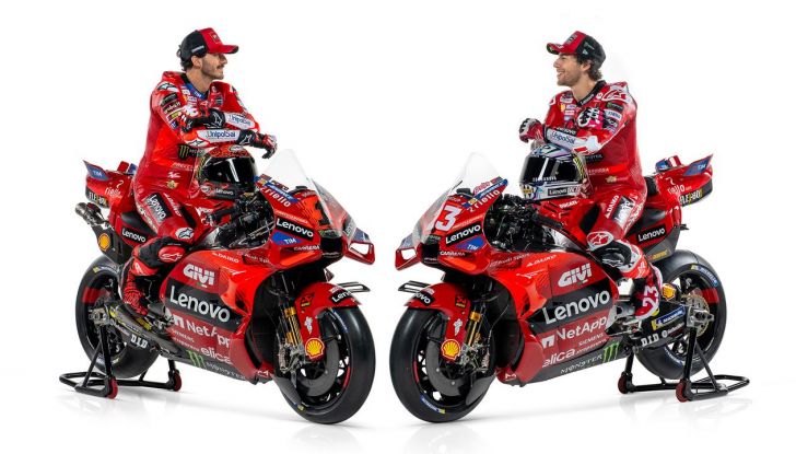 Team Ducati Francesco Bagnaia e Enea Bastianini