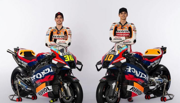 Team Repsol Honda Luca Marini e Joan Mir