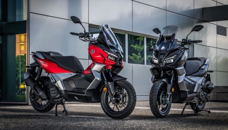 Voge Sfida SR1 ADV, lo scooter con lo spirito adventure - Foto 3 di 9