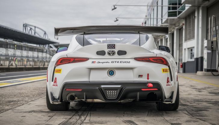 Toyota GR Supra GT4 EVO2: caratteristiche, design, abitacolo, motore, prestazioni e prezzo - Foto 14 di 18
