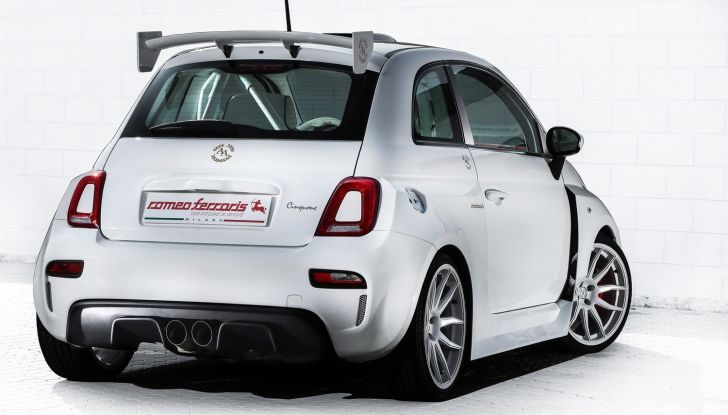 La Fiat 500 Abarth Cinquone by Romeo Ferraris da 360 CV alla 6 ore di Vallelunga - Foto 5 di 5