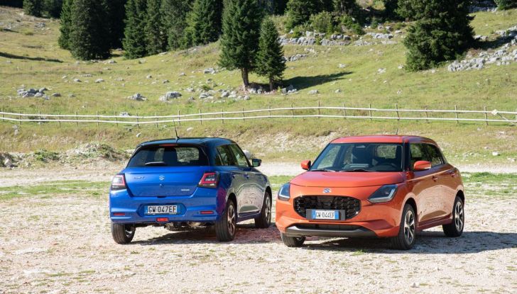 Nuova Suzuki Swift Hybrid 4×4 AllGrip: caratteristiche, design, abitacolo, motore e prezzo - Foto 4 di 122