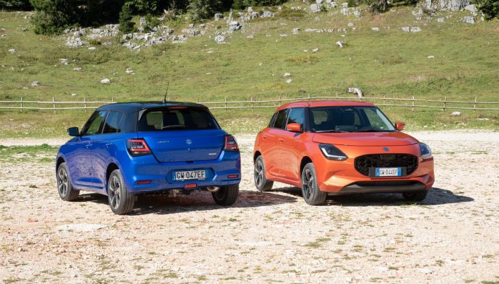 Nuova Suzuki Swift Hybrid 4×4 AllGrip: caratteristiche, design, abitacolo, motore e prezzo - Foto 3 di 122
