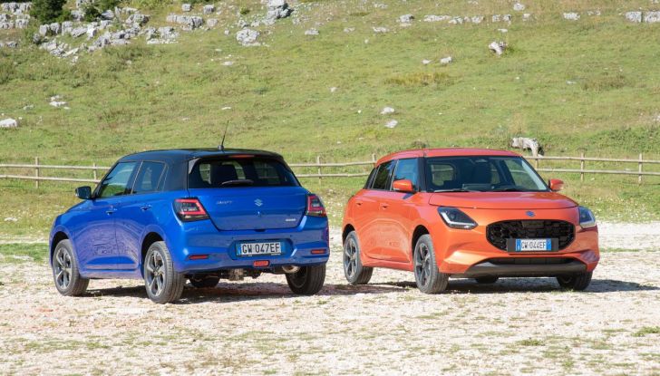 Nuova Suzuki Swift Hybrid 4×4 AllGrip: caratteristiche, design, abitacolo, motore e prezzo - Foto 5 di 122
