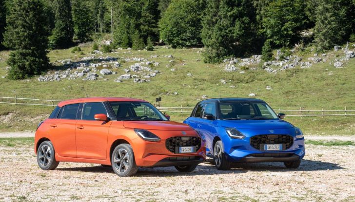Nuova Suzuki Swift Hybrid 4×4 AllGrip: caratteristiche, design, abitacolo, motore e prezzo - Foto 120 di 122