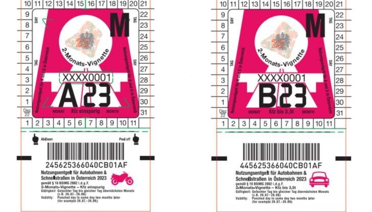 Vignetta Austria 2024