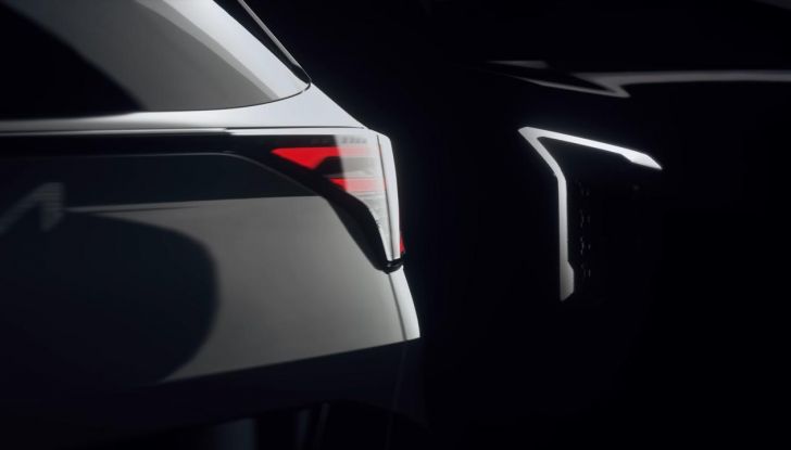 Kia Sportage 2025: primo teaser ufficiale in attesa del debutto - Foto 7 di 7