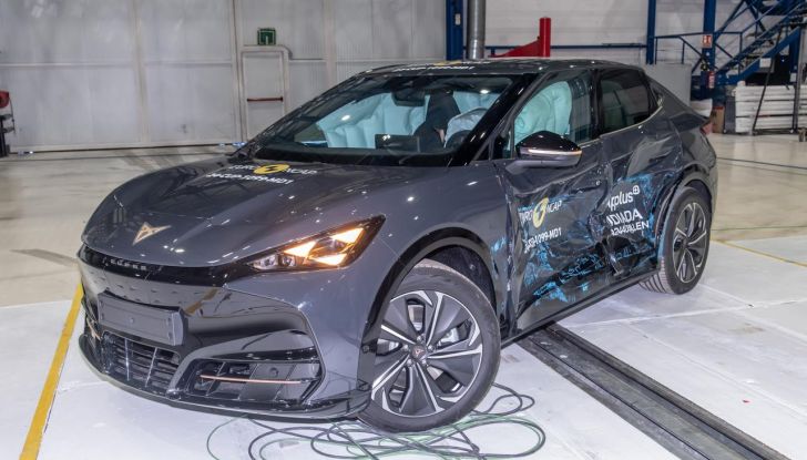 Cupra Tavascan test Euro NCAP