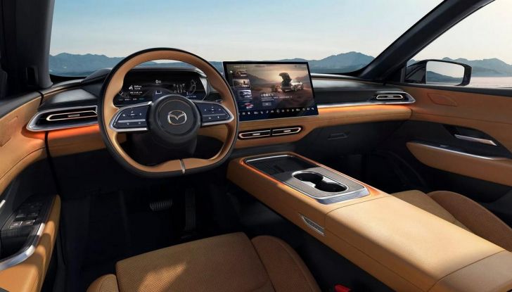 Mazda EZ-6: caratteristiche, design, abitacolo, versioni, motori, autonomia e prezzi - Foto 19 di 25