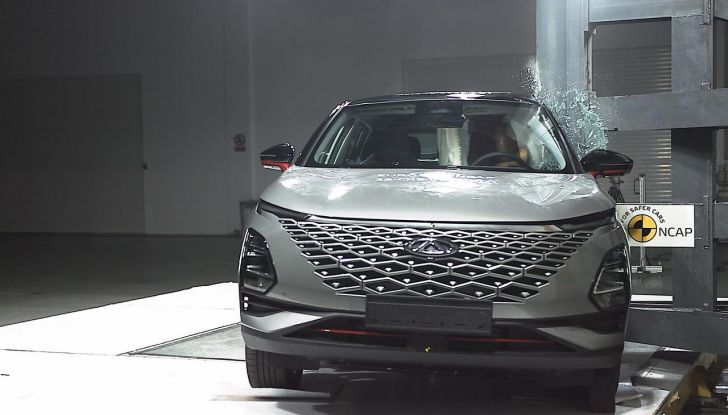 Omoda 5 EV conquista cinque stelle nei test di sicurezza Euro NCAP e ANCAP - Foto 2 di 21