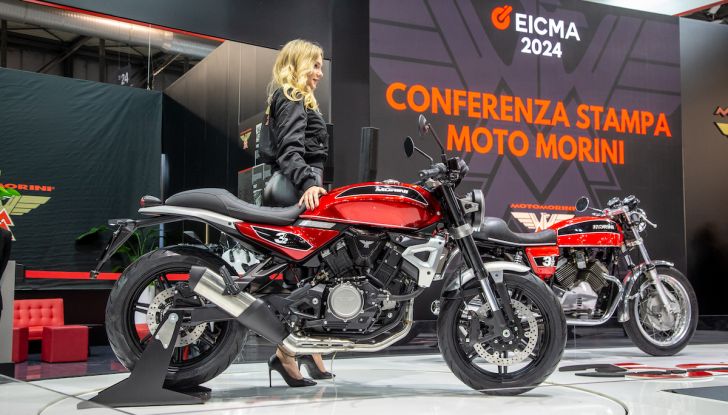 Moto Morini cala il poker a EICMA 2024 - Foto 6 di 13