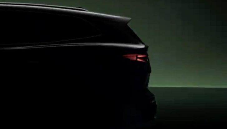 Skoda Enyaq 2025 teaser