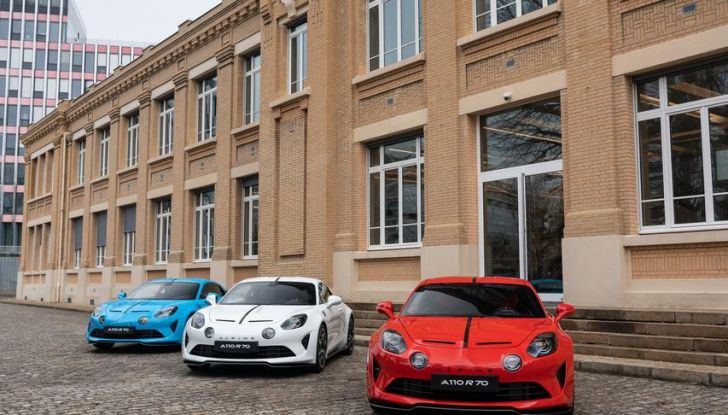 Alpine A110 rinnova la gamma prima del passaggio all’elettrico - Foto 5 di 69