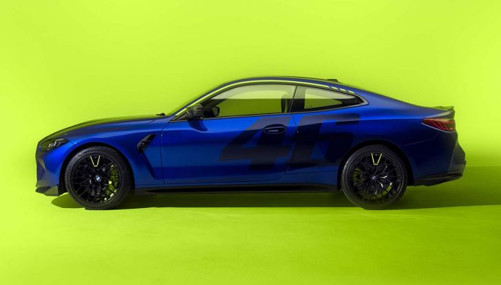 BMW M4 CS Edition VR46: il modello in versione limitata che omaggia Valentino Rossi - Foto 10 di 17