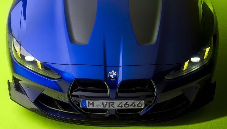 BMW M4 CS Edition VR46: il modello in versione limitata che omaggia Valentino Rossi - Foto 11 di 17