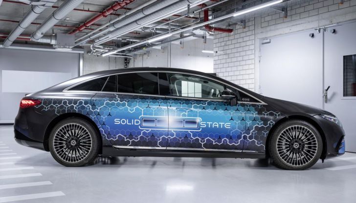 Mercedes EQS batteria allo stato solido