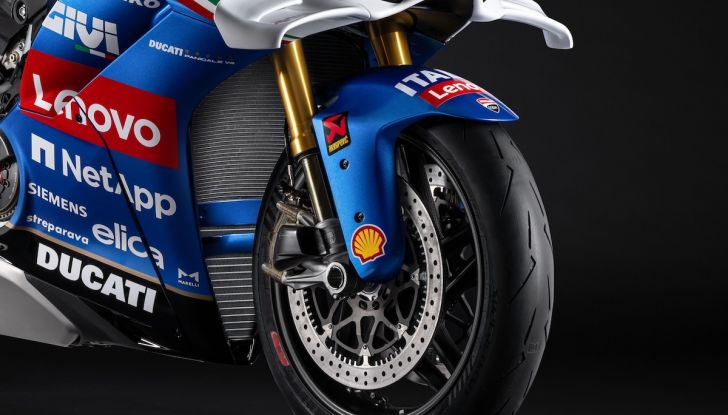 Ducati Panigale V4 Tricolore Italia, una moto che omaggia il trionfo in Azzurro di Ducati al Mugello - Foto 1 di 8